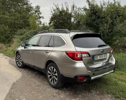 Серый Субару Аутбек, объемом двигателя 2.5 л и пробегом 152 тыс. км за 17000 $, фото 3 на Automoto.ua