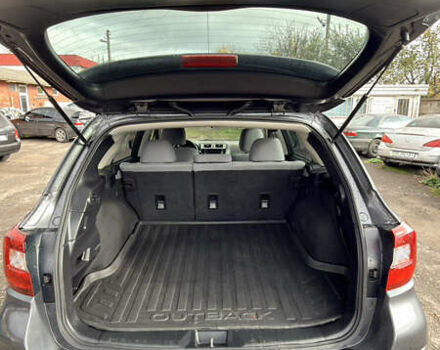 Серый Субару Аутбек, объемом двигателя 2.5 л и пробегом 65 тыс. км за 14999 $, фото 5 на Automoto.ua