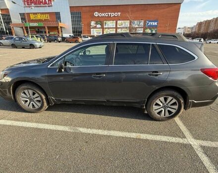 Серый Субару Аутбек, объемом двигателя 2.5 л и пробегом 190 тыс. км за 18500 $, фото 3 на Automoto.ua