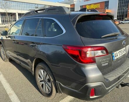 Серый Субару Аутбек, объемом двигателя 2.5 л и пробегом 190 тыс. км за 18500 $, фото 4 на Automoto.ua