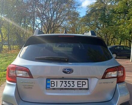 Серый Субару Аутбек, объемом двигателя 2.5 л и пробегом 104 тыс. км за 18000 $, фото 5 на Automoto.ua