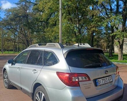 Серый Субару Аутбек, объемом двигателя 2.5 л и пробегом 104 тыс. км за 18000 $, фото 6 на Automoto.ua