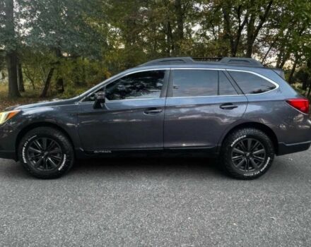 Серый Субару Аутбек, объемом двигателя 2.5 л и пробегом 72 тыс. км за 8500 $, фото 2 на Automoto.ua