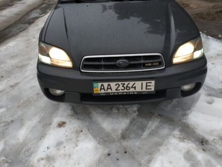 Сірий Субару Аутбек, об'ємом двигуна 3 л та пробігом 434 тис. км за 5000 $, фото 1 на Automoto.ua
