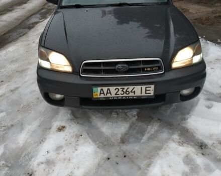 Серый Субару Аутбек, объемом двигателя 3 л и пробегом 434 тыс. км за 5000 $, фото 1 на Automoto.ua
