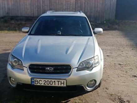 Серый Субару Аутбек, объемом двигателя 2.5 л и пробегом 308 тыс. км за 5300 $, фото 1 на Automoto.ua