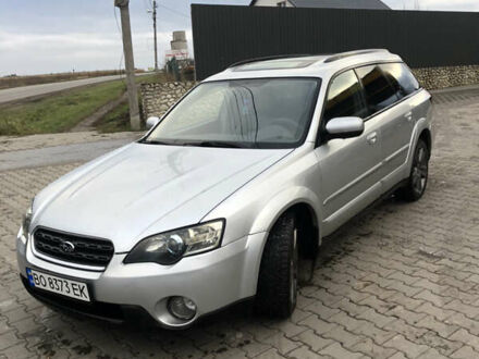 Серый Субару Аутбек, объемом двигателя 3 л и пробегом 280 тыс. км за 6000 $, фото 1 на Automoto.ua