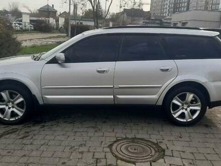 Серый Субару Аутбек, объемом двигателя 3 л и пробегом 200 тыс. км за 5500 $, фото 1 на Automoto.ua