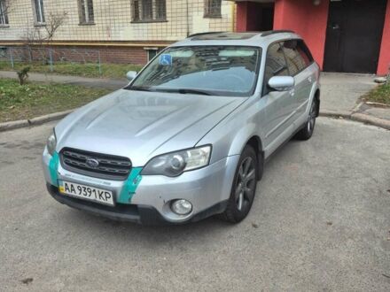 Сірий Субару Аутбек, об'ємом двигуна 3 л та пробігом 280 тис. км за 6750 $, фото 1 на Automoto.ua