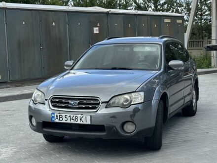 Серый Субару Аутбек, объемом двигателя 2.5 л и пробегом 280 тыс. км за 3000 $, фото 1 на Automoto.ua
