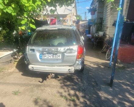Сірий Субару Аутбек, об'ємом двигуна 2.5 л та пробігом 240 тис. км за 2200 $, фото 1 на Automoto.ua