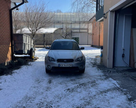 Серый Субару Аутбек, объемом двигателя 2.5 л и пробегом 150 тыс. км за 7800 $, фото 1 на Automoto.ua