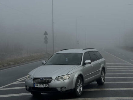 Серый Субару Аутбек, объемом двигателя 2.5 л и пробегом 243 тыс. км за 5200 $, фото 1 на Automoto.ua