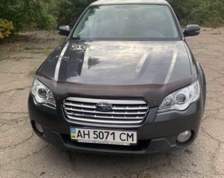 Серый Субару Аутбек, объемом двигателя 3 л и пробегом 245 тыс. км за 7500 $, фото 1 на Automoto.ua