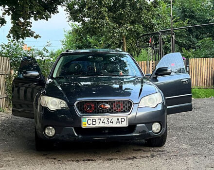 Серый Субару Аутбек, объемом двигателя 3 л и пробегом 265 тыс. км за 6500 $, фото 1 на Automoto.ua