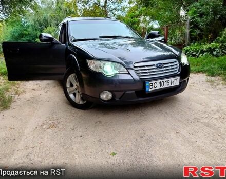 Серый Субару Аутбек, объемом двигателя 2.5 л и пробегом 307 тыс. км за 7099 $, фото 1 на Automoto.ua
