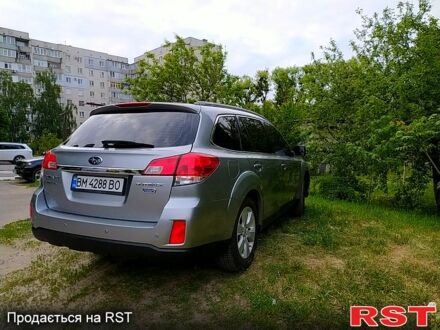 Серый Субару Аутбек, объемом двигателя 2 л и пробегом 267 тыс. км за 8500 $, фото 1 на Automoto.ua
