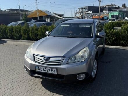 Серый Субару Аутбек, объемом двигателя 2.5 л и пробегом 287 тыс. км за 7800 $, фото 1 на Automoto.ua