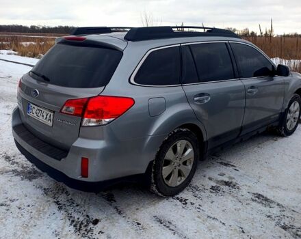 Серый Субару Аутбек, объемом двигателя 2.5 л и пробегом 27000 тыс. км за 8900 $, фото 1 на Automoto.ua