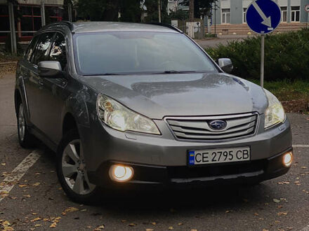 Субару Аутбек 2011 в Черновцах на Automoto.ua Серый Субару Аутбек, объемом двигателя 2.46 л и пробегом 201 тыс. км за 9500 $, фото 1 на Automoto.ua