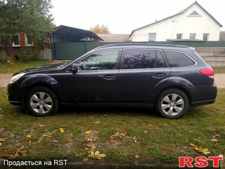 Серый Субару Аутбек, объемом двигателя 2 л и пробегом 270 тыс. км за 9650 $, фото 1 на Automoto.ua