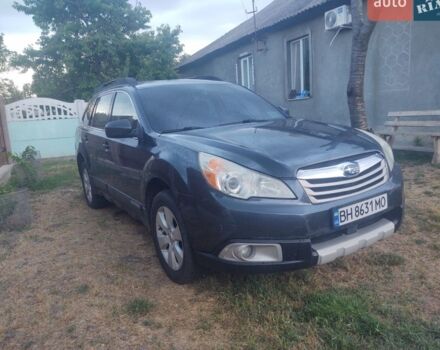 Сірий Субару Аутбек, об'ємом двигуна 2.5 л та пробігом 223 тис. км за 7800 $, фото 1 на Automoto.ua