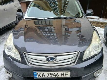 Серый Субару Аутбек, объемом двигателя 2.46 л и пробегом 210 тыс. км за 9200 $, фото 1 на Automoto.ua