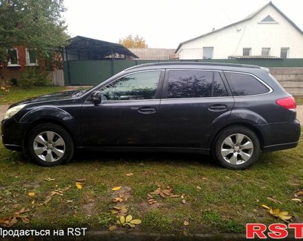 Серый Субару Аутбек, объемом двигателя 2 л и пробегом 270 тыс. км за 9650 $, фото 1 на Automoto.ua