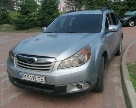 Серый Субару Аутбек, объемом двигателя 2.46 л и пробегом 239 тыс. км за 11500 $, фото 1 на Automoto.ua