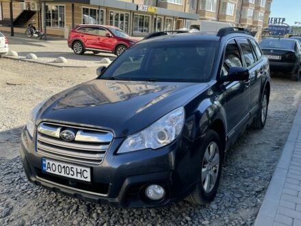 Сірий Субару Аутбек, об'ємом двигуна 2.5 л та пробігом 195 тис. км за 11000 $, фото 1 на Automoto.ua