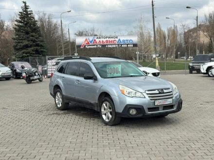 Сірий Субару Аутбек, об'ємом двигуна 2.5 л та пробігом 188 тис. км за 8900 $, фото 1 на Automoto.ua