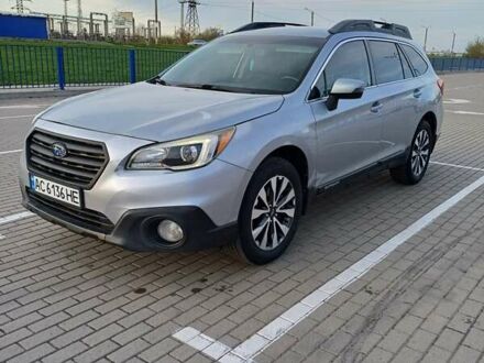 Сірий Субару Аутбек, об'ємом двигуна 2.5 л та пробігом 210 тис. км за 10990 $, фото 1 на Automoto.ua