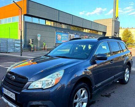 Серый Субару Аутбек, объемом двигателя 2.5 л и пробегом 155 тыс. км за 11750 $, фото 1 на Automoto.ua