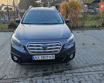 Серый Субару Аутбек, объемом двигателя 2.5 л и пробегом 216 тыс. км за 11000 $, фото 1 на Automoto.ua