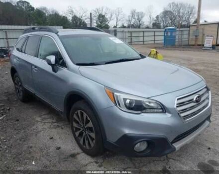 Серый Субару Аутбек, объемом двигателя 2.5 л и пробегом 115 тыс. км за 1800 $, фото 1 на Automoto.ua