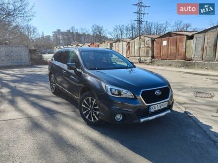 Сірий Субару Аутбек, об'ємом двигуна 2 л та пробігом 201 тис. км за 13999 $, фото 1 на Automoto.ua