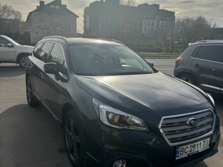 Серый Субару Аутбек, объемом двигателя 2 л и пробегом 169 тыс. км за 17000 $, фото 1 на Automoto.ua
