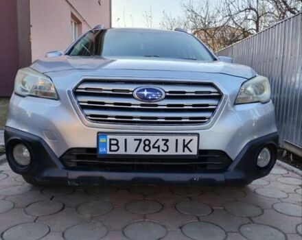 Сірий Субару Аутбек, об'ємом двигуна 2.5 л та пробігом 248 тис. км за 13700 $, фото 1 на Automoto.ua