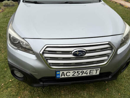 Серый Субару Аутбек, объемом двигателя 2.46 л и пробегом 175 тыс. км за 13000 $, фото 1 на Automoto.ua