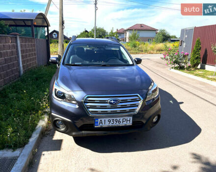 Сірий Субару Аутбек, об'ємом двигуна 2.5 л та пробігом 72 тис. км за 14900 $, фото 1 на Automoto.ua