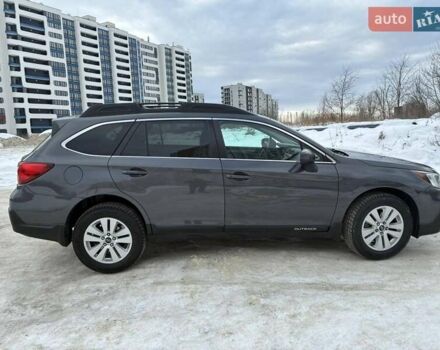 Серый Субару Аутбек, объемом двигателя 2.5 л и пробегом 152 тыс. км за 17400 $, фото 1 на Automoto.ua