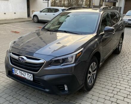 Серый Субару Аутбек, объемом двигателя 2.5 л и пробегом 94 тыс. км за 25000 $, фото 1 на Automoto.ua