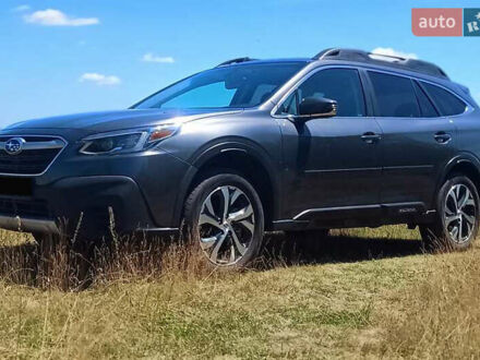 Серый Субару Аутбек, объемом двигателя 2.5 л и пробегом 70 тыс. км за 20000 $, фото 1 на Automoto.ua