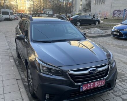 Серый Субару Аутбек, объемом двигателя 2.5 л и пробегом 46 тыс. км за 21068 $, фото 1 на Automoto.ua