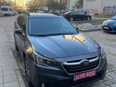 Серый Субару Аутбек, объемом двигателя 2.5 л и пробегом 46 тыс. км за 20599 $, фото 1 на Automoto.ua