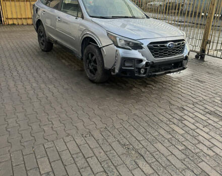 Серый Субару Аутбек, объемом двигателя 2.4 л и пробегом 50 тыс. км за 16000 $, фото 1 на Automoto.ua