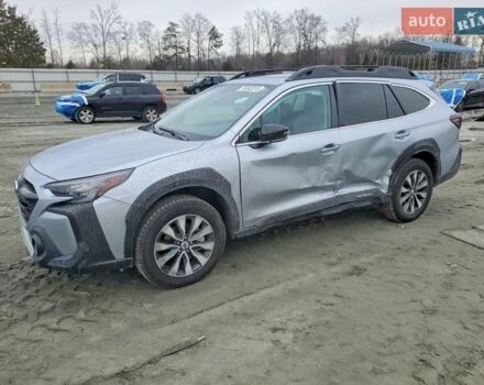 Серый Субару Аутбек, объемом двигателя 2.5 л и пробегом 94 тыс. км за 8500 $, фото 1 на Automoto.ua