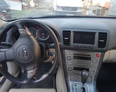 Синий Субару Аутбек, объемом двигателя 3 л и пробегом 208 тыс. км за 5300 $, фото 6 на Automoto.ua