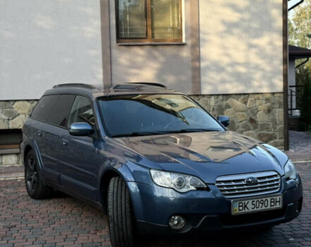 Синий Субару Аутбек, объемом двигателя 2.46 л и пробегом 269 тыс. км за 6000 $, фото 1 на Automoto.ua