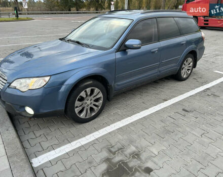 Синий Субару Аутбек, объемом двигателя 3 л и пробегом 263 тыс. км за 7800 $, фото 6 на Automoto.ua